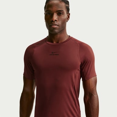 Nike Mens Pro Dri-FIT Fitted Top (Team Red)