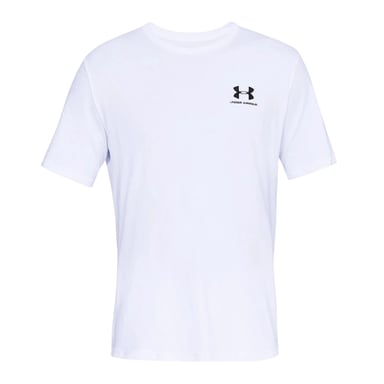Under Armour Mens Sportstyle Chest Logo T-Shirt (White/Black)
