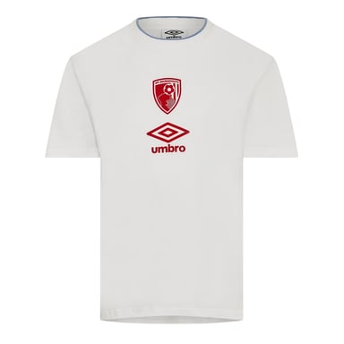 Castore Mens AFC Bournemouth Performance Football Jersey (Brilliant White)