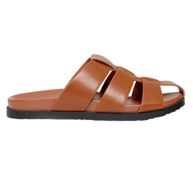 Threadbare Mens Fisherman Open Toe Sandals (Tan)