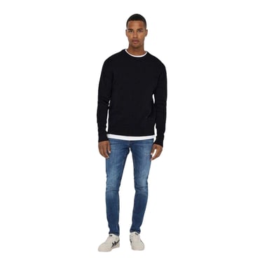 Only and Sons Mens Skinny Jeans (Blue Denim)