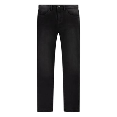 Levis Girls 710 Denim Skinny Jeans (Black)