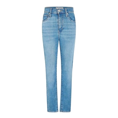 Levis Womens/Ladies Mile High Cotton Blend Super Skinny Jeans (Blue)