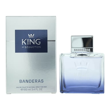 Antonio Banderas King Of Seduction Eau De Toilette 100ml Spray for Him