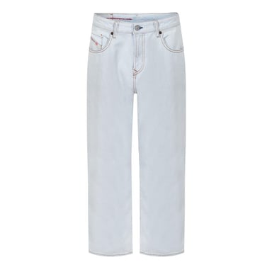 Diesel Womens/Ladies 1999 Wide Leg Jeans (Light Wash)