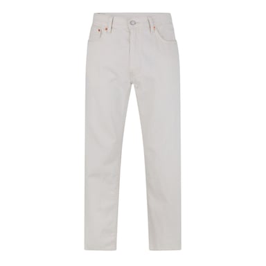 Levis Mens 555 Cotton Denim Relaxed Fit Jeans (Ecru)