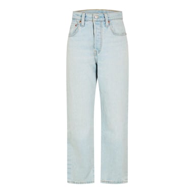Levis Womens/Ladies 501 Straight Leg Ankle Grazer Jeans (Stepped Away)