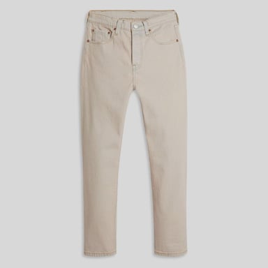Levis Womens/Ladies 501 Straight Leg Ankle Grazer Jeans (Candyfloss)