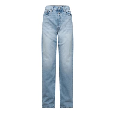 Replay Mens Recycled Cotton Straight Jeans (Blue)