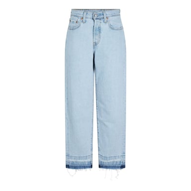 Levis Womens/Ladies 501 Straight Leg Ankle Grazer Jeans (Flat Earth)