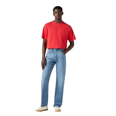 Levis Mens 501 93 Straight Jeans (Blue)