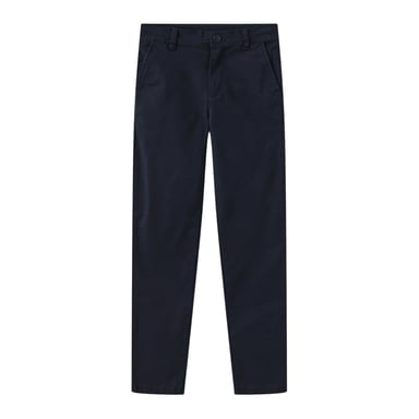 Firetrap Childrens/Kids Chino Straight Trousers (Navy)