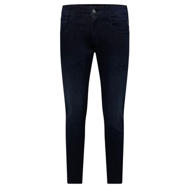 Replay Mens Anbass Faded Slim Jeans (Blue)
