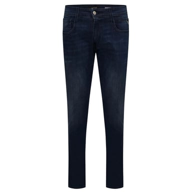 Replay Mens Anbass Cotton Slim Jeans (Blue)