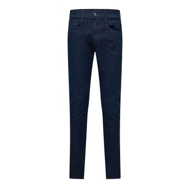 Hugo Boss Mens Anbass Cotton Slim Jeans (Blue)