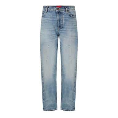 Hugo Womens/Ladies Denim Slim Jeans (Bright Blue)