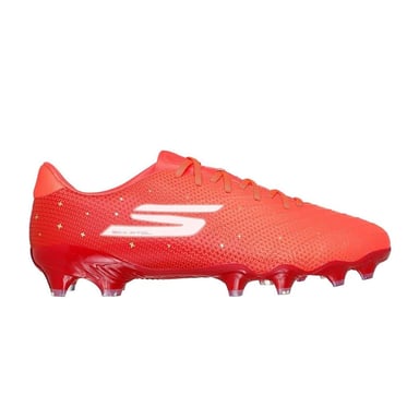 Skechers Unisex Adult SKX 1.5 Cracked Firm Ground Football Boots (Coral)