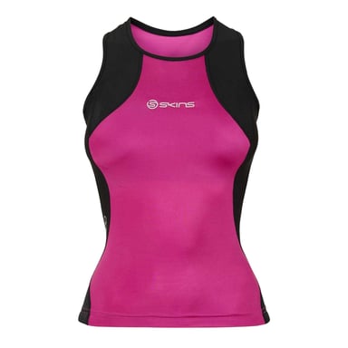 Skins Womens/Ladies Tri 400 Sleeveless T-Shirt (Pink)