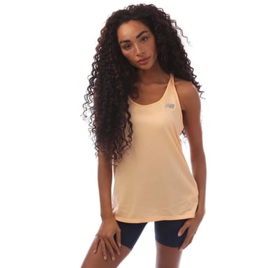 New Balance Womens/Ladies Essentials Tank Top (Peach)