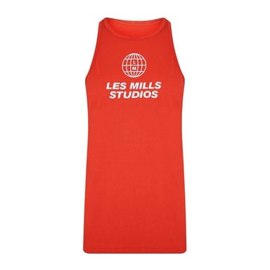 Reebok Womens/Ladies Les Mills Activchill Dreamblend Tank Top (Red)