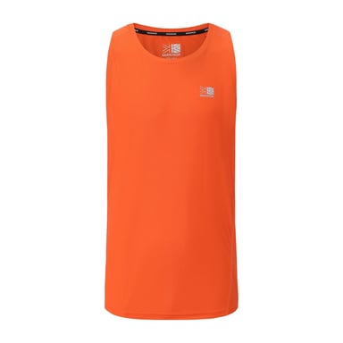 Karrimor Mens Logo Running Vest Top (Fire Orange)