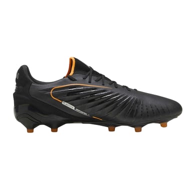 Puma Mens King Ultimate Firm Ground Football Boots (Black/Silver)