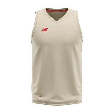 New Balance Mens V Neck Regular Tank Top (Angora)