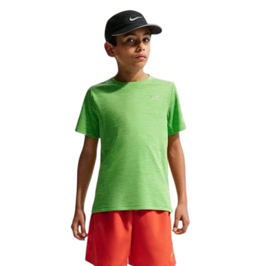 Nike Boys Miler Dri-FIT Training Top (Lime)