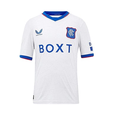 Castore Childrens/Kids 2024 2025 Rangers FC Away Jersey (Grey/Blue)