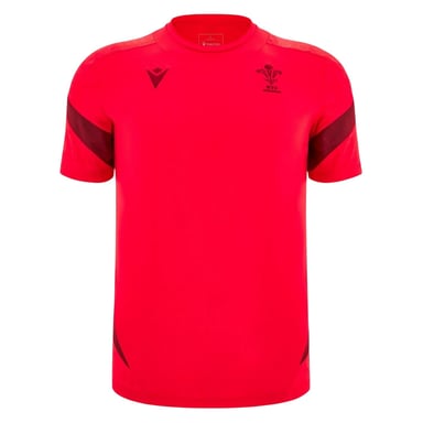 Macron Unisex Adult 25/26 Wales RU Rugby Shirt (Red)