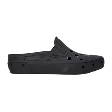 Vans Womens/Ladies Perforated Flatform Mules (Black)