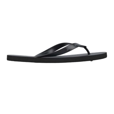 Jack Wills Unisex Adult Rubber Casual Flat Flip Flops (Black)