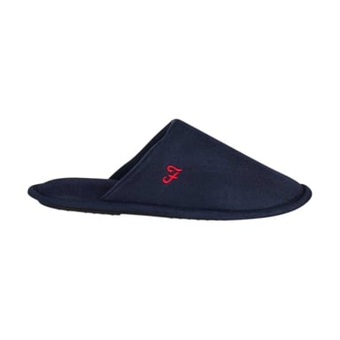 Farah Mens Cullinan Flat Mule Slippers (Navy)