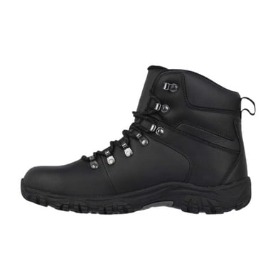 Gelert Mens Leather Waterproof Walking Boots (Black)