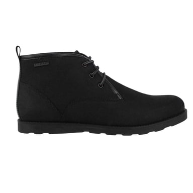 Firetrap Mens Suede Flat Desert Boots (Black)