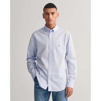 Gant Mens Poplin Shirt (Pale Blue)