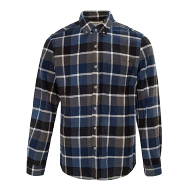 Firetrap Mens Checkered Shirt (Blue/Black)