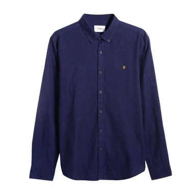Farah Mens Regular Button-Down Shirt (True Blue)