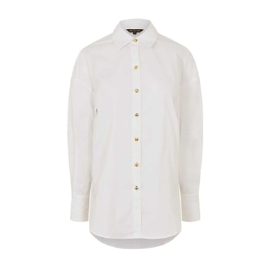 Biba Womens/Ladies Brand Long-Sleeved Shirt (White)