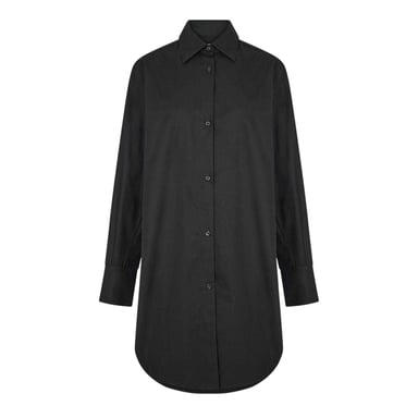 Boss Womens/Ladies Relaxed Fit Long-Sleeved Shirt (Black)