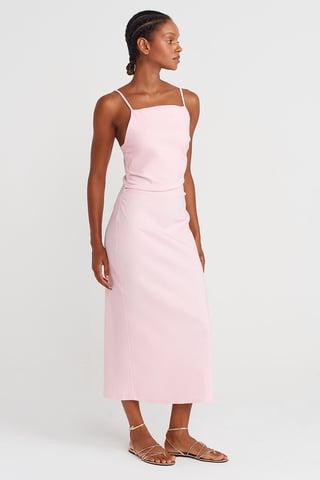 Sleeveless Bodycon Midi Dress