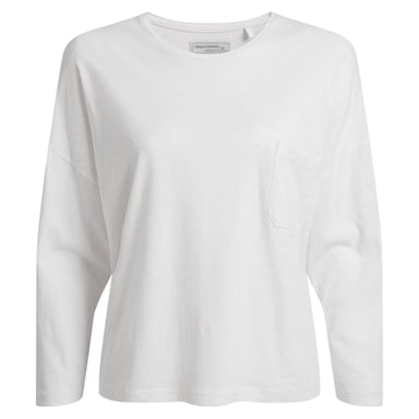 Craghoppers Emere långärmad T-shirt för damer (Vit)