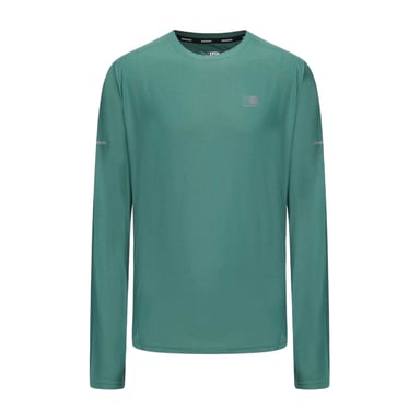 Karrimor Mens Reflective Detail Long-Sleeved T-Shirt (Spruce Green)