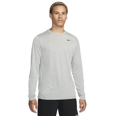 Nike Mens Legend Regular Long-Sleeved T-Shirt (Grey/Silver)