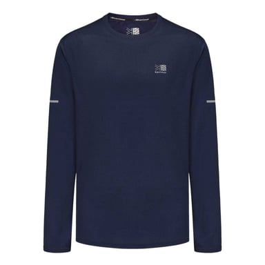 Karrimor Mens Reflective Detail Long-Sleeved T-Shirt (Navy)