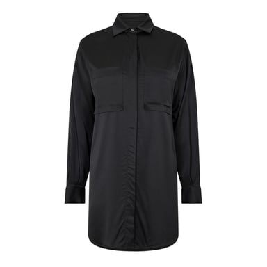 Diesel Womens/Ladies Regular Shirt Dress (Black)