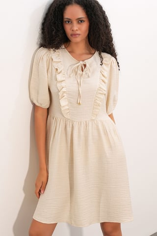 Women's A-line Mini Smock Dress