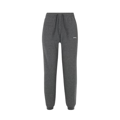 Slazenger Womens/Ladies Interlock Jogging Bottoms (Charcoal Marl)