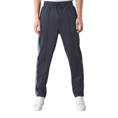 Pretty Green Mens Paisley Tracksuit Bottoms (Navy)