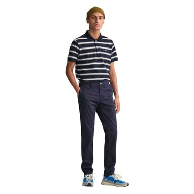 Gant Mens Twill Slim Chinos (Navy)